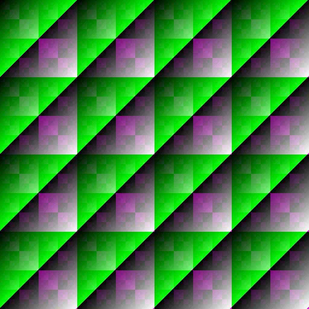 An abstract art generated by artreepie